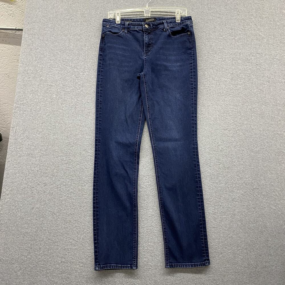 Talbots Flawless Five-Pocket Slim Ankle Jeans Women’s 10 Straight Quiet Luxury